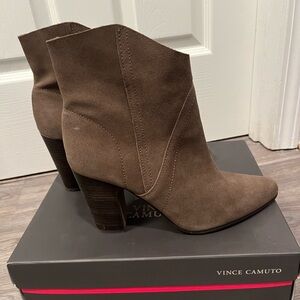 Vince Camuto Women's Tan Ankle Booties